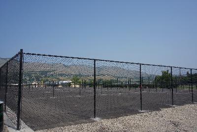 Fencing is installed July 2018